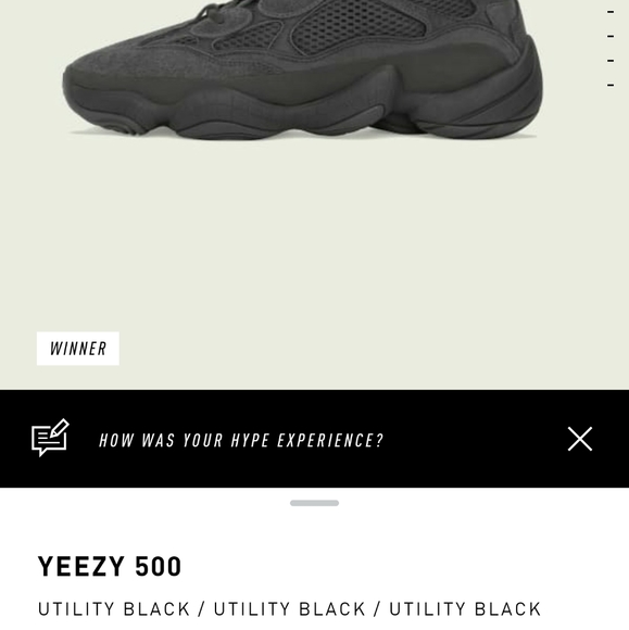 Yeezy 500 Utility Black ⚫ - Picture 5 of 7